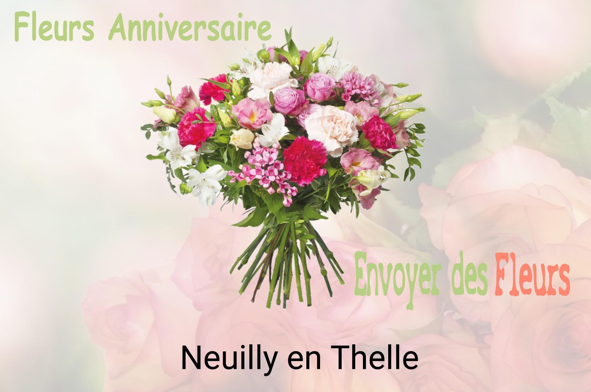 Bouquet de fleurs d’anniversaire livré à Neuilly-en-Thelle